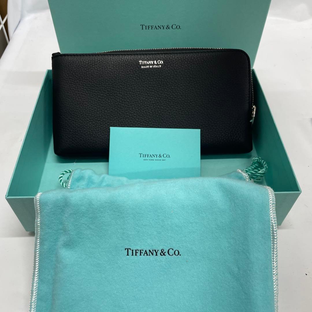りょうちゃんさん専用Tiffany & Co. ブラック 長財布