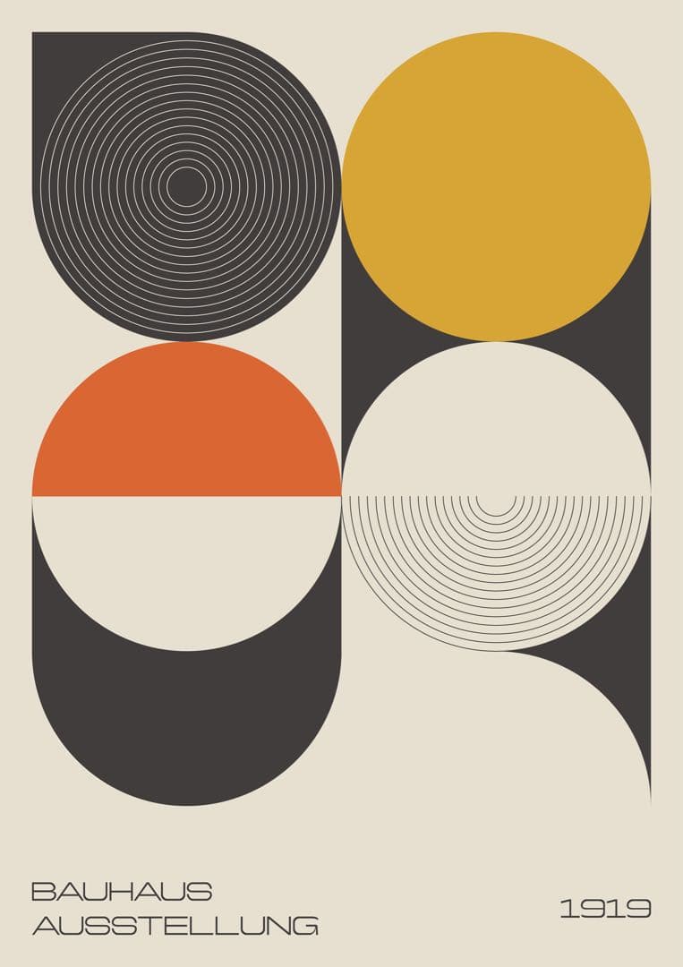 バウハウス Bauhaus アートポスター A1版