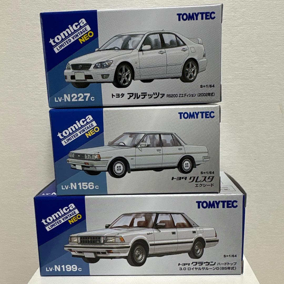 トヨタクラウン クレスタ アルテッツァ　トミカリミテッドヴィンテージ　新品未開封