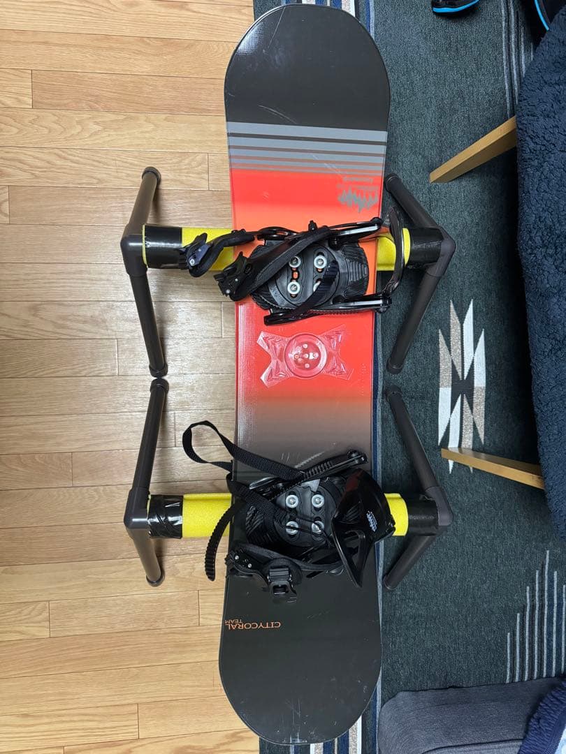 スノーボードセット　キッズ　110スノーボードビンディング ブーツ 極美品