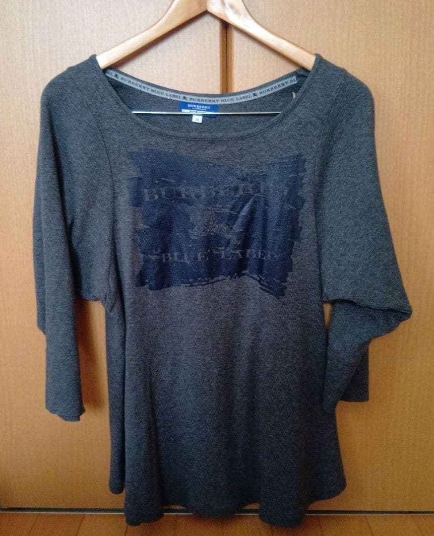 バーバリーブルーレーベル ロゴ トップス 00s y2K 平成 グランジ