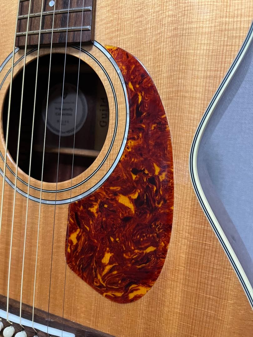 仕様変更！☆Guild M-140☆美品☆セルロイドピックガード☆オール単板