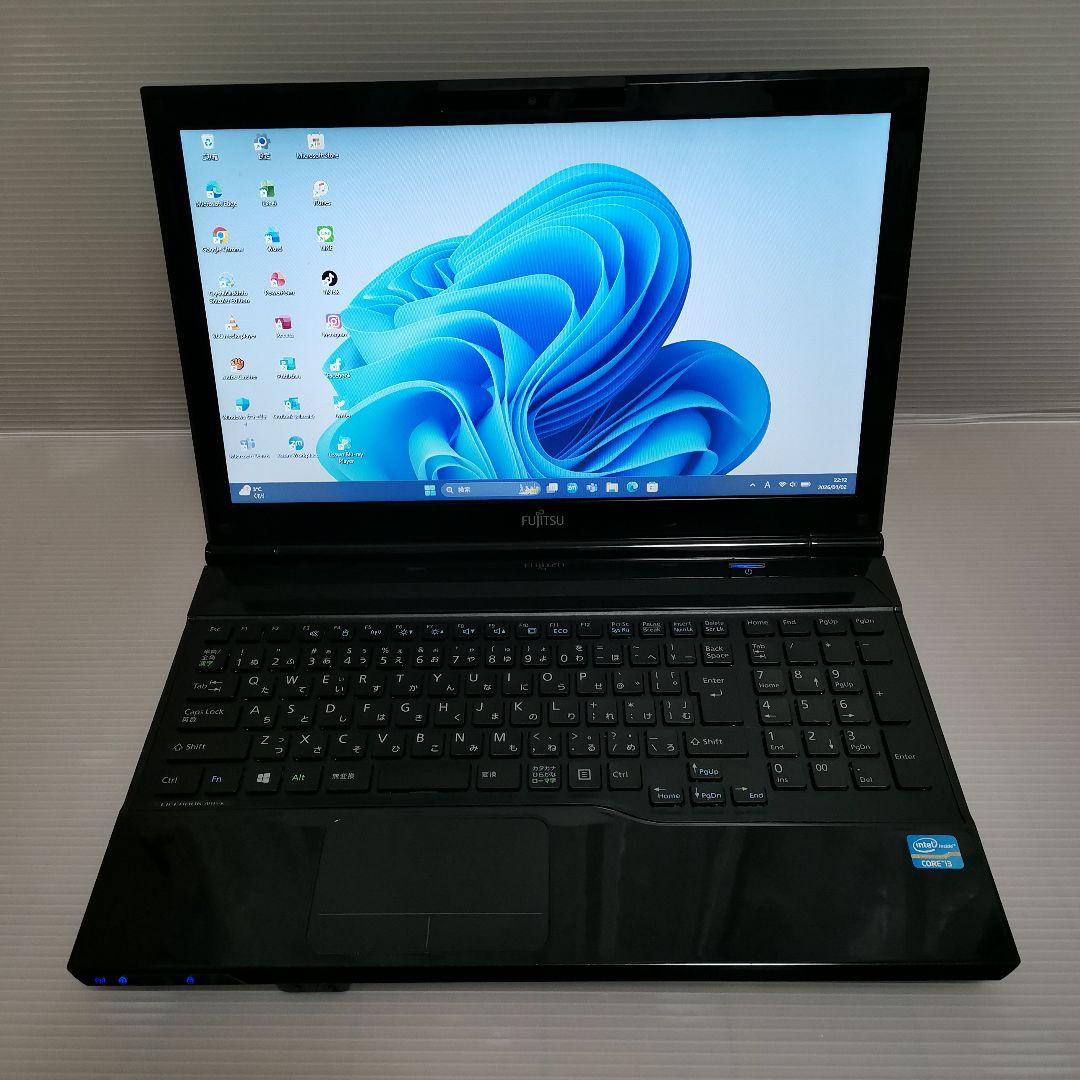富士通 LifeBook CPU i3 SSD128GB Win11 搭載!!