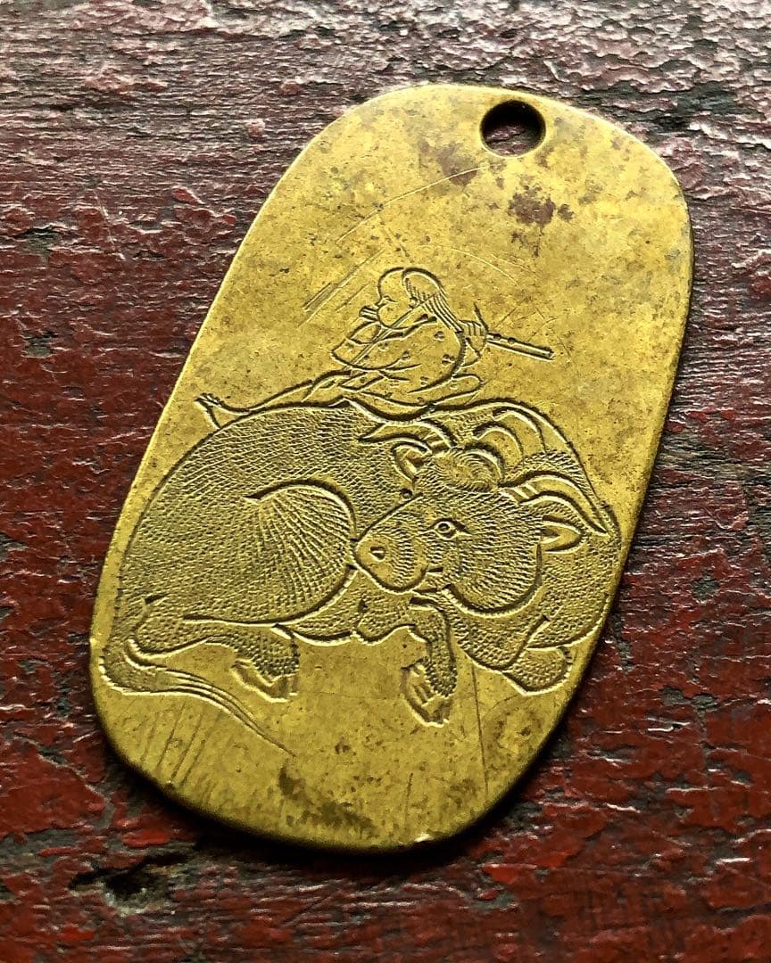 迷子札　2枚　認識票　鑑札　金工　名札 ミリタリー仕様 ステンレス ドッグタグ エンボス 2枚組み 認識票