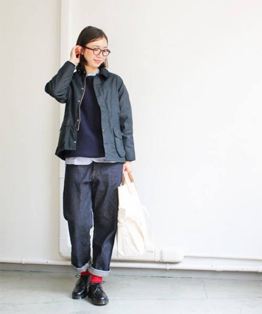 Barbour バブアー BEDALE キッズサイズ XXL ネイビー - メルカリ