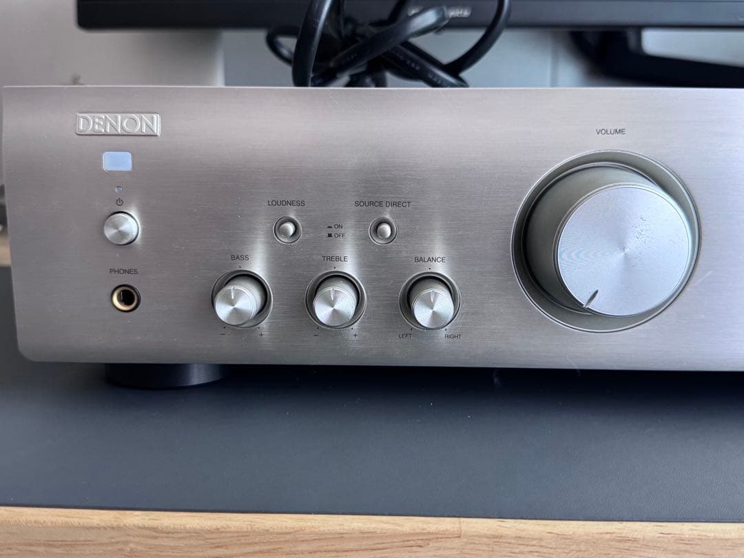 ジャンク品】 DENON PMA-390RE シルバー プリメインアンプ - メルカリ