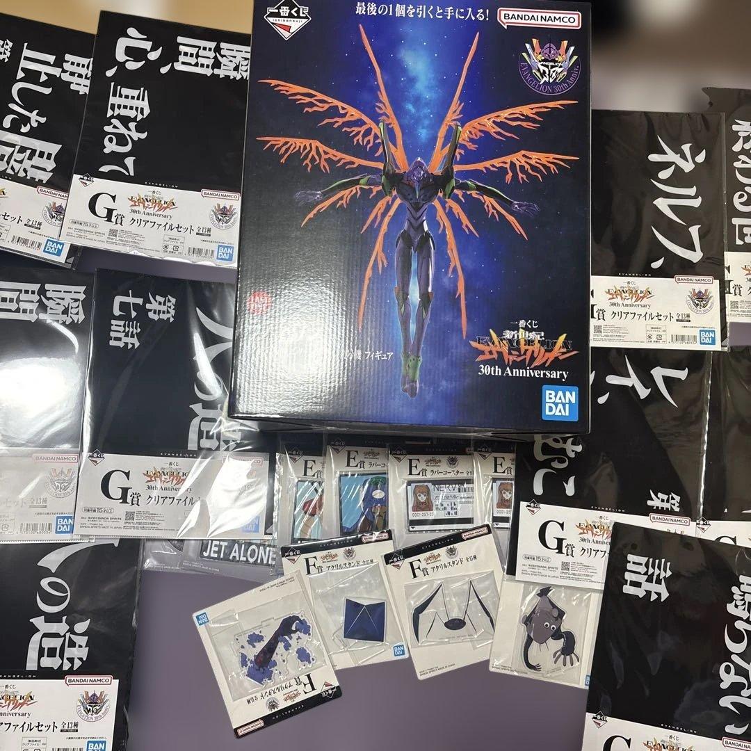 一番くじ 新世紀エヴァンゲリオン30thAnniversary ラストワン賞他