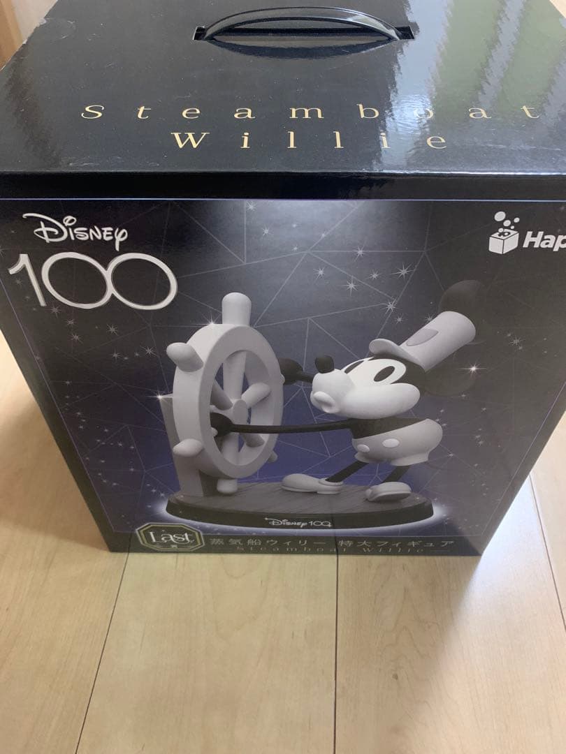 ディズニー100 蒸気船ウィリー　特大フィギュア