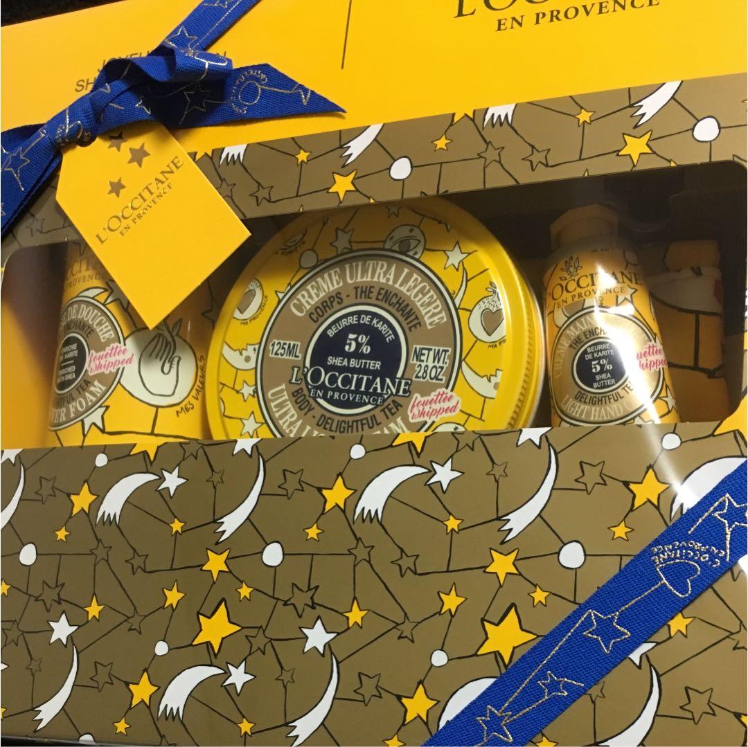 ロクシタン ジョイフルスター スノーシアディライトフルティーシャワートリオ