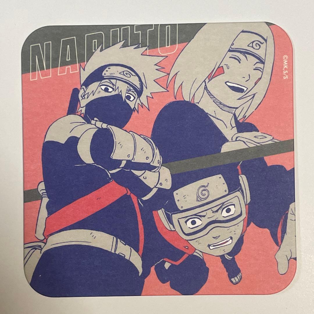 カカシ オビト リン NARUTO アートコースター アトコ カード