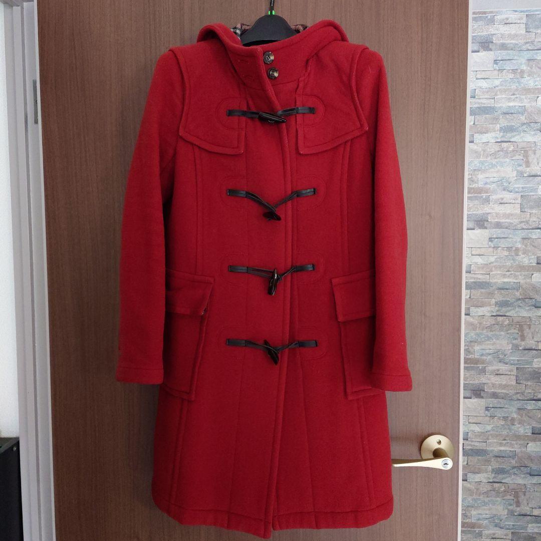 BURBERRY BLUE LABEL ダッフルコート レッド 36 2026年最新】BURBERRY BLUE LABEL カラー：レッド系 ダッフルコートの