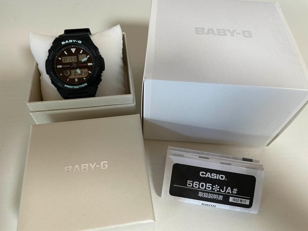 CASIO BABY-G BAX-100-1AJF デジタル腕時計