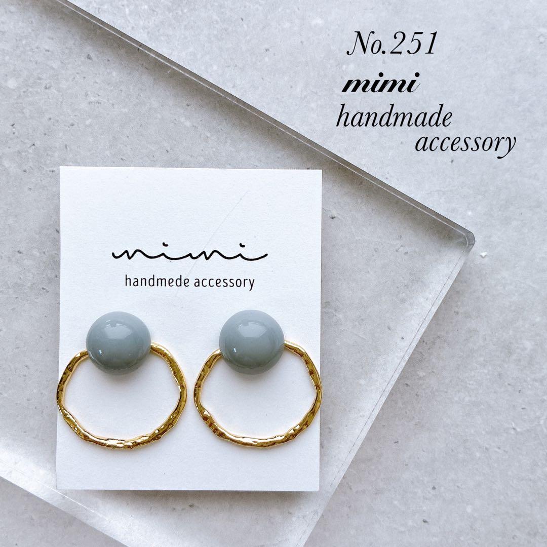 ハンドメイド ピアス No.251 - メルカリ