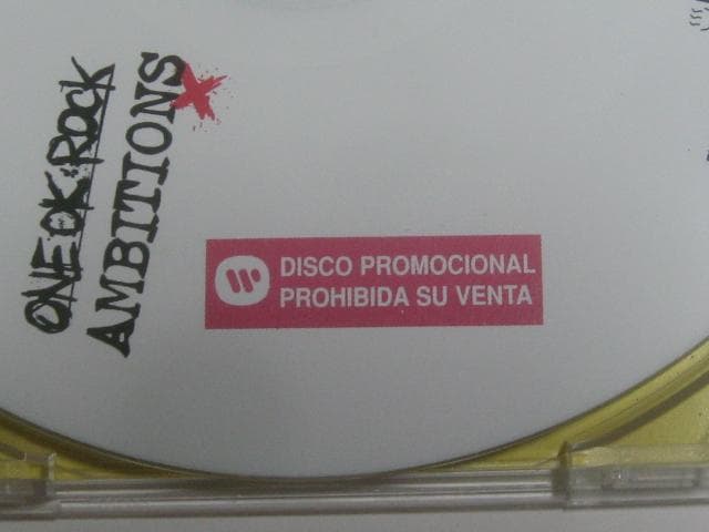 ワンオクロック 南アメリカ・直筆サイン入り プロモーションCD(非売品