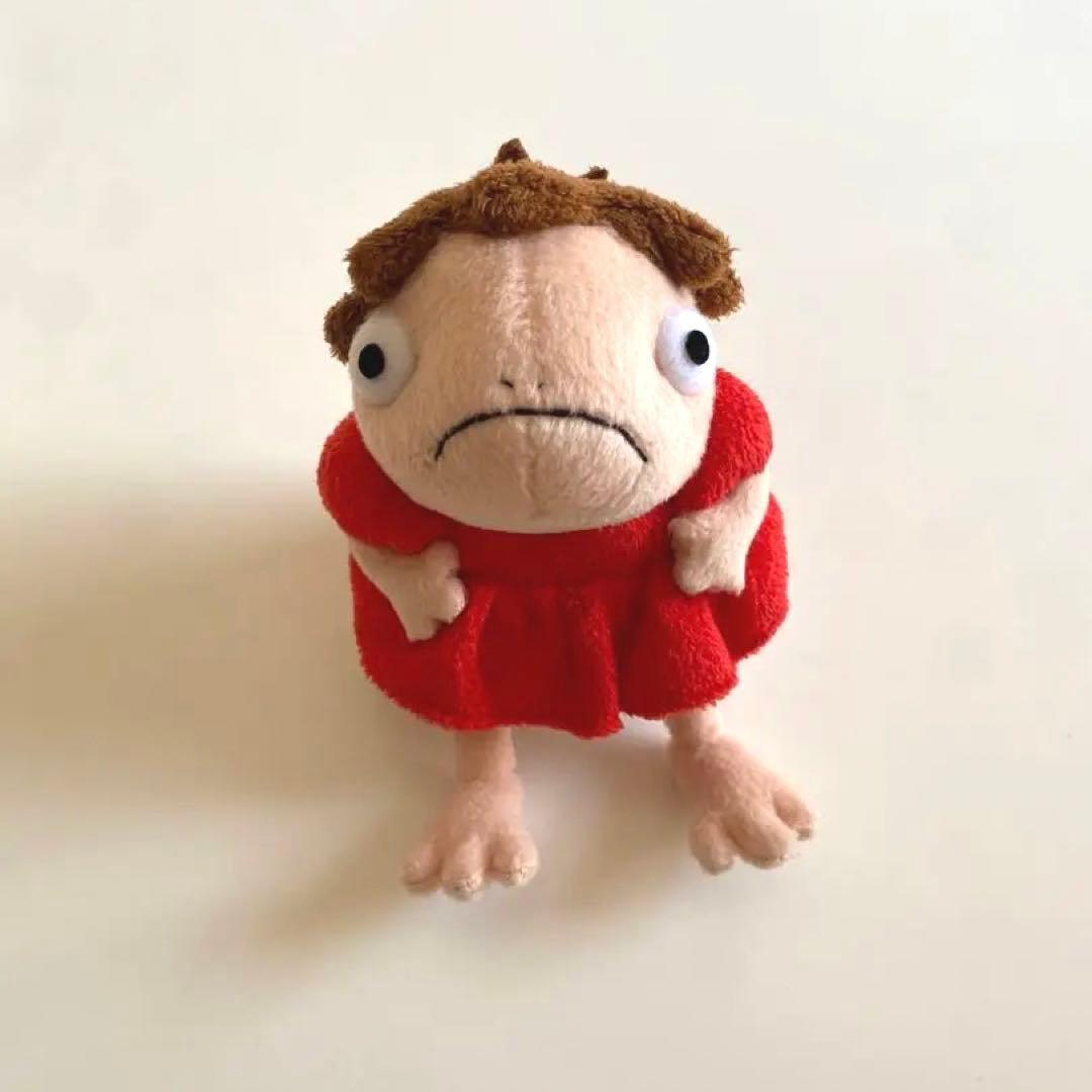 崖の上のポニョ 半魚人ポニョ ジブリ ぬいぐるみ Sサイズ - メルカリ