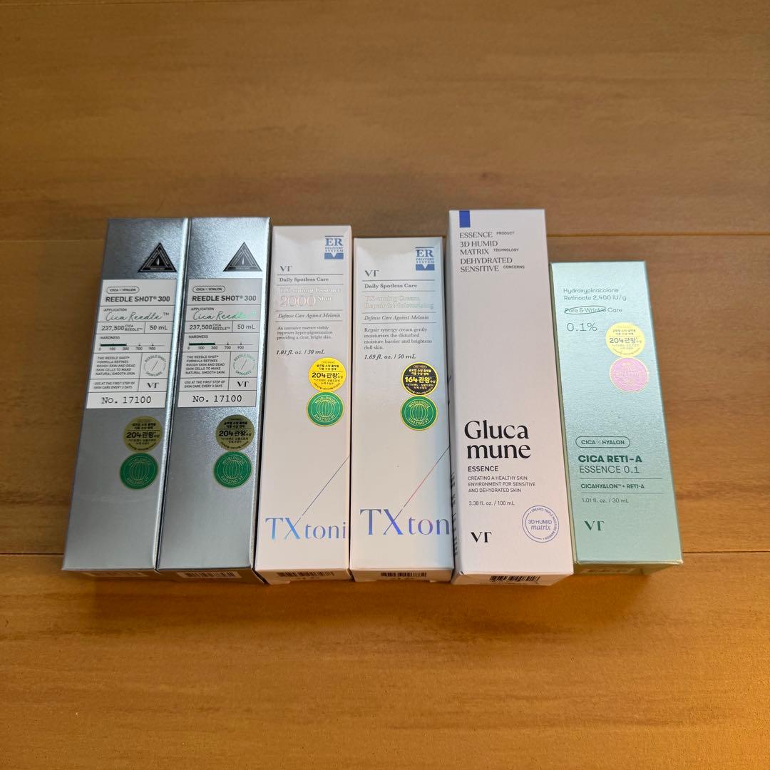 【新品未使用】VT リードルショット他 スキンケア ６点セット