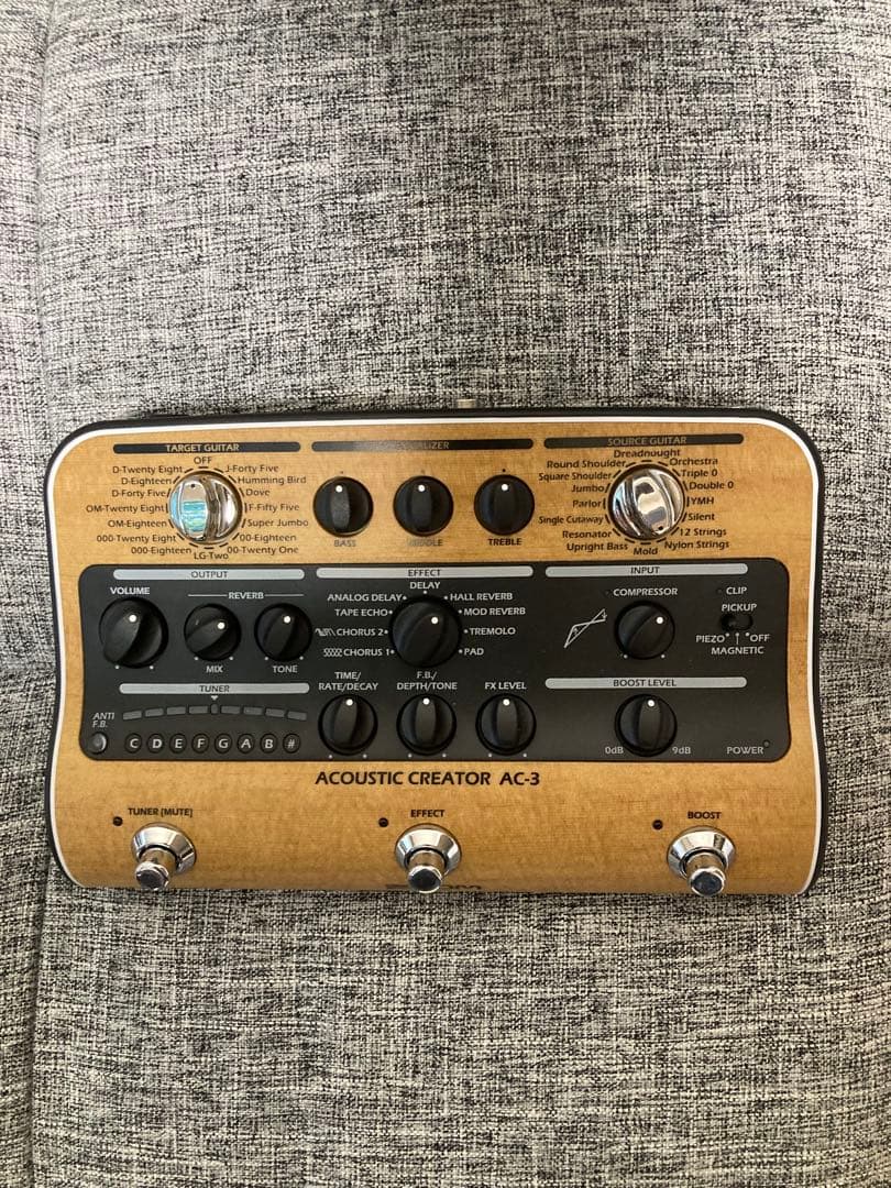 ZOOM AC-3 アコースティッククリエイター