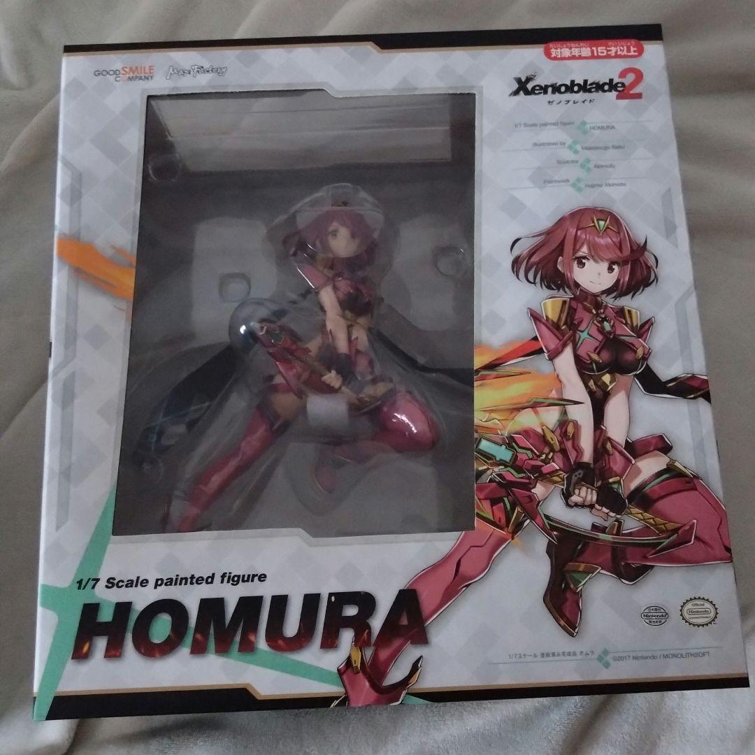 【未開封】Xenoblade2 ホムラ フィギュア 背中の露出度高いぞ！ 「ゼノブレイド2」よりホムラのフィギュア、1次