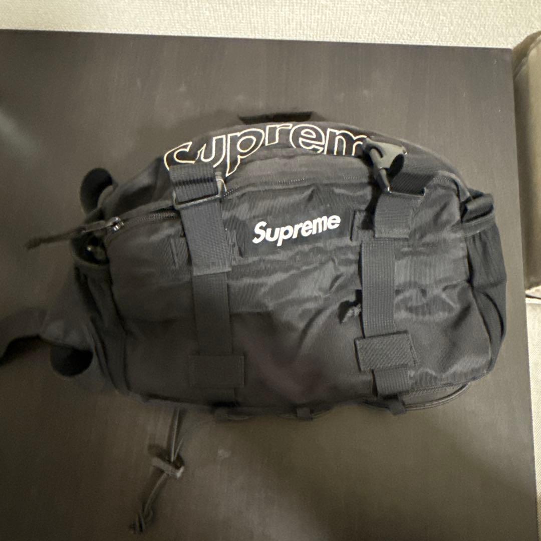 supreme シュプリーム ウエストバッグ AW19 ブラック 中古・古着通販】SUPREME (シュプリーム) ウエストバッグ 19AW Waist