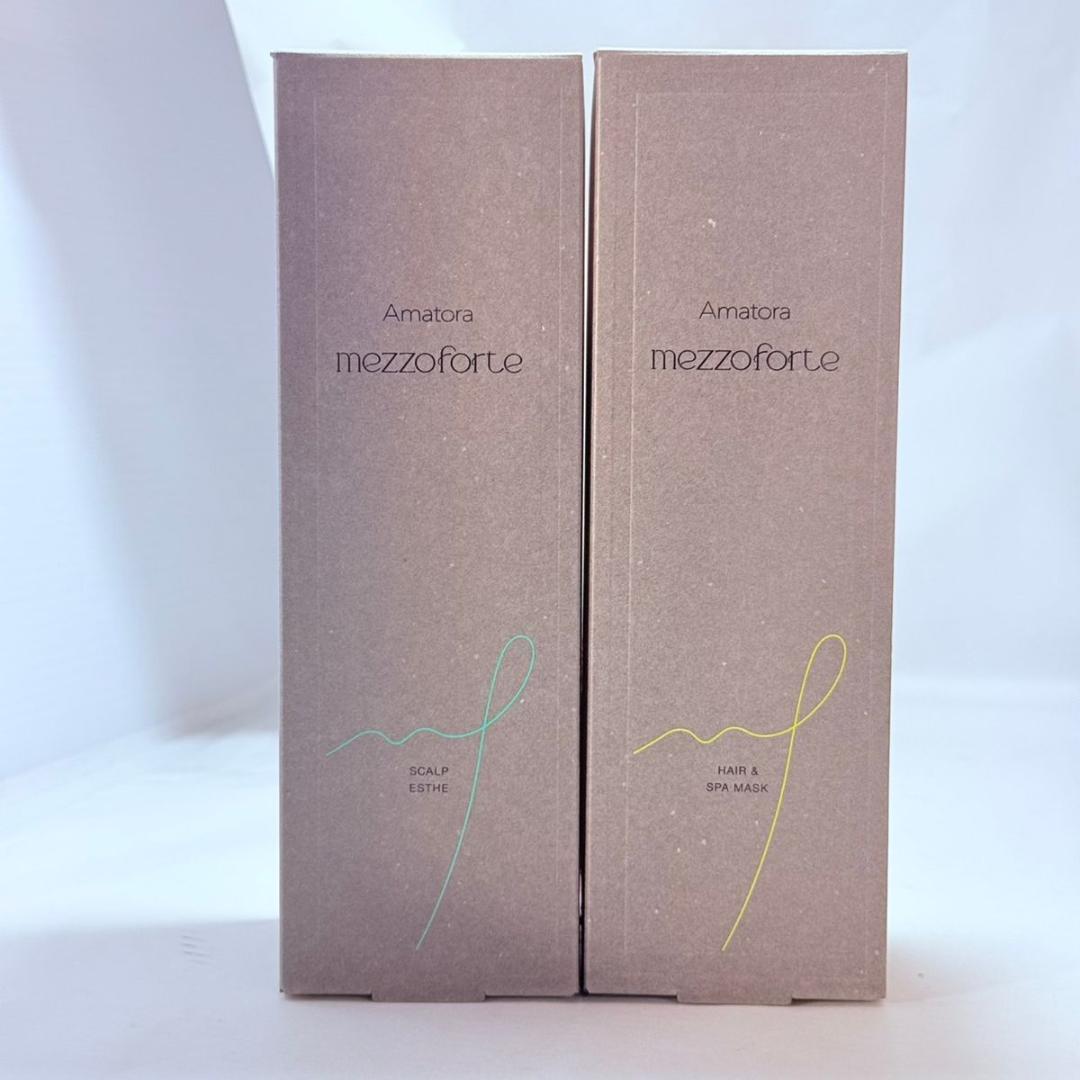 アマトラ メゾフォルテ　スカルプエステシャンプー&ヘアスパマスクトリートメント