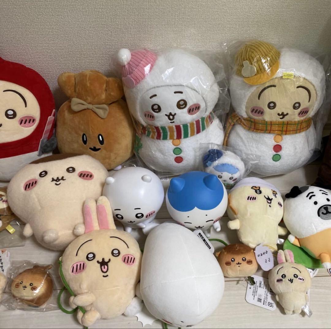 ちいかわ うさぎだらけくじ うさぎ ハチワレ まとめ売り ぬいぐるみ