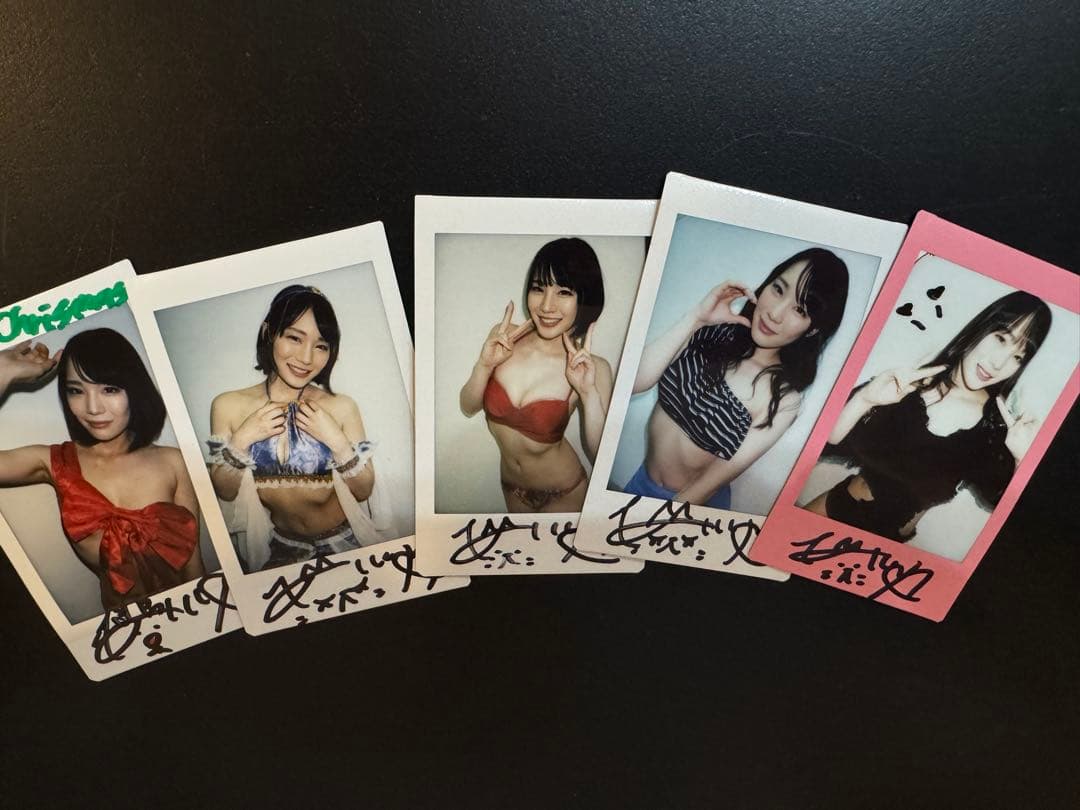 鈴村あいり　サイン入りチェキ③