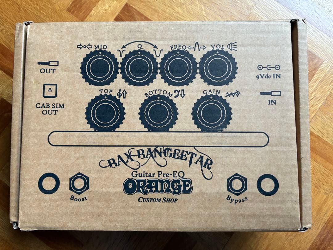 BAX BANGEETAR ギタープリアンプ