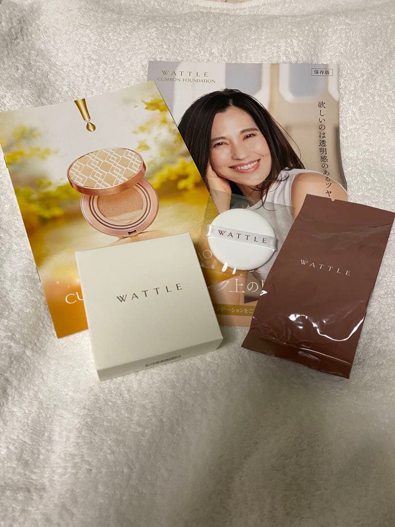 WATTLE クッションファンデーション ナチュラルベージュ マット - メルカリ