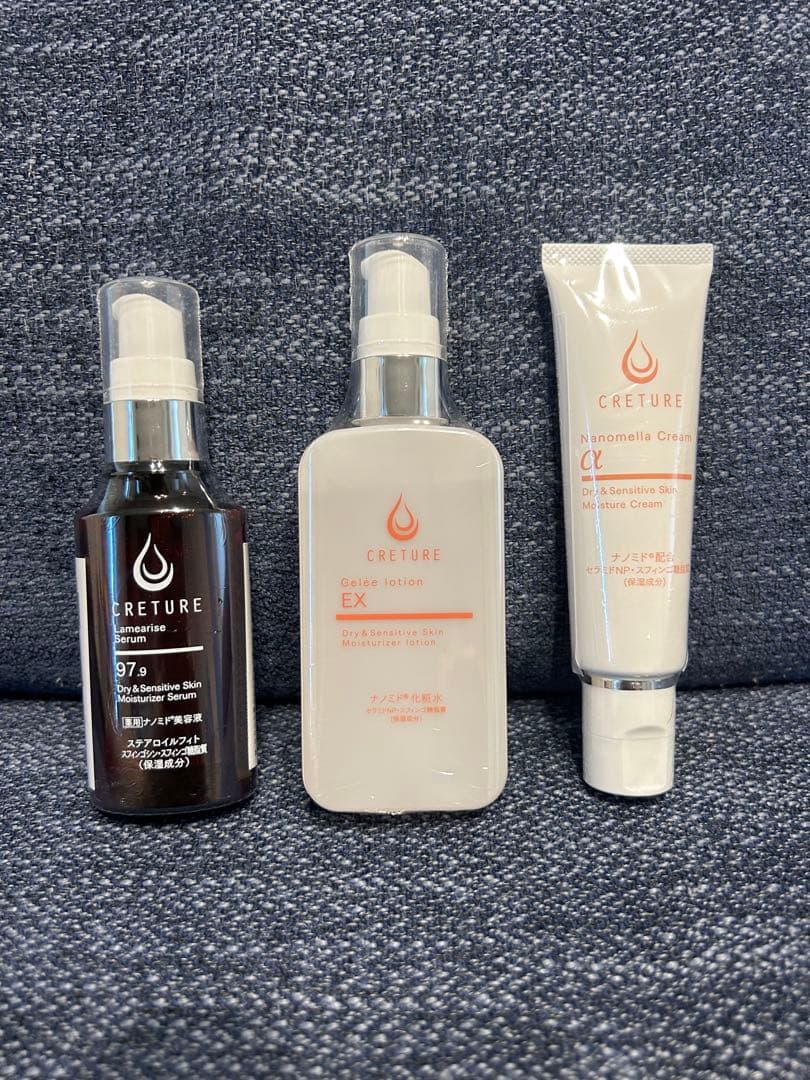 クレチュール　ドクターRe9 未開封新品3点セット　ローションナノメラクリーム