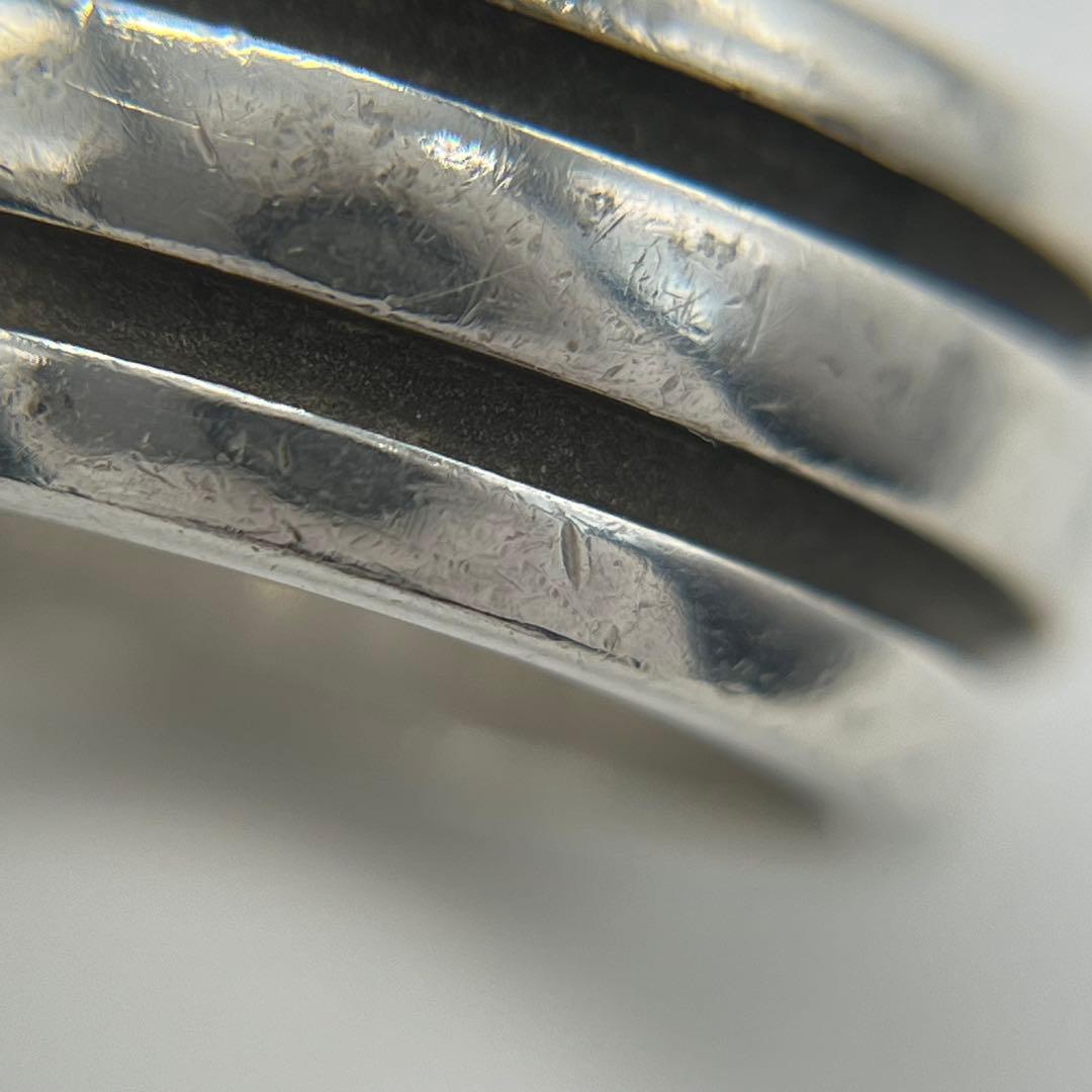 ティファニー TIFFANY グルーブドリング ダブルライン 10号 SV925