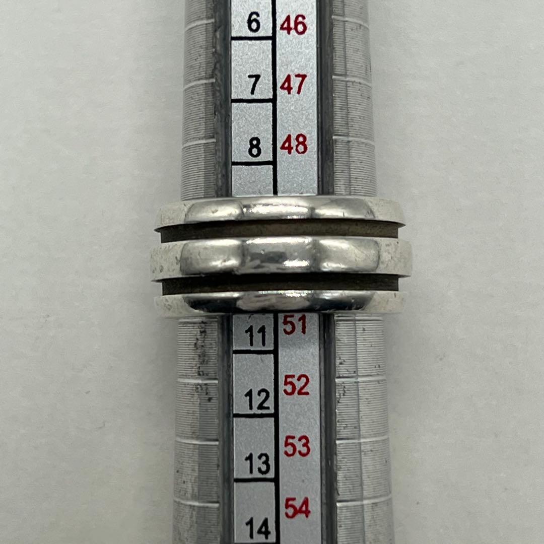 ティファニー TIFFANY グルーブドリング ダブルライン 10号 SV925