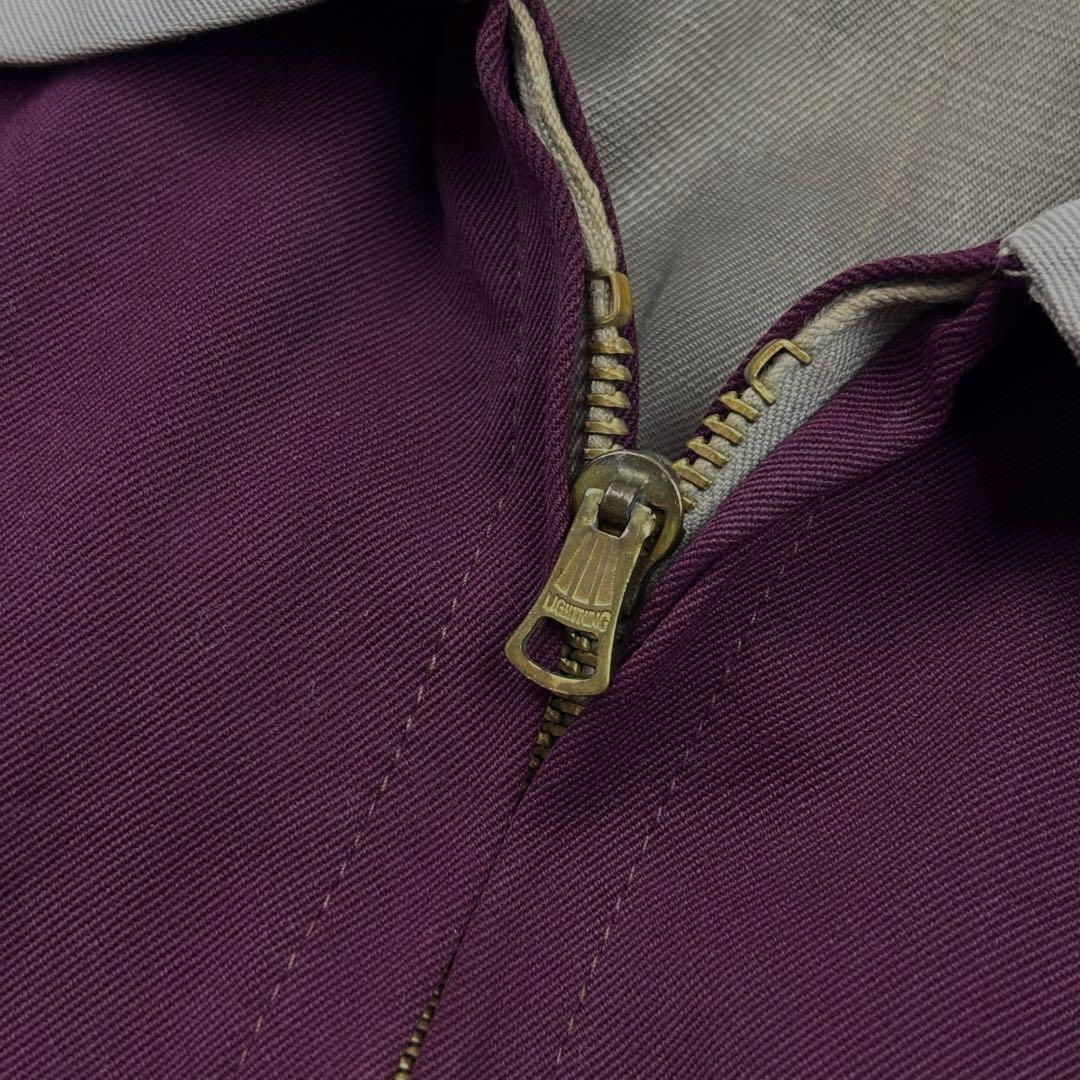 40s〜50s Ash ギャバジン スポーツジャケット ギャバシャン コの字留め