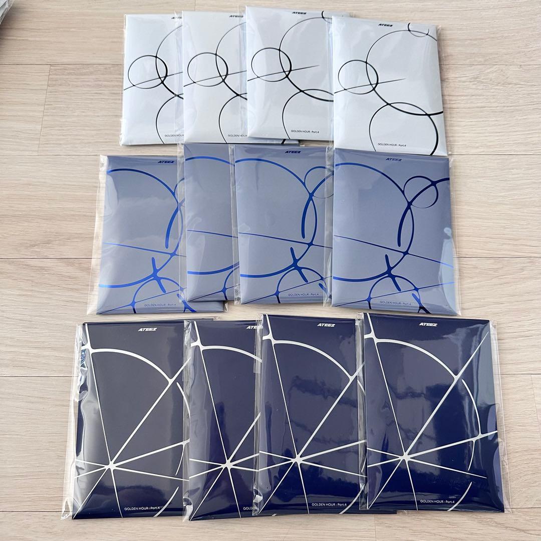ATEEZ GOLDEN HOUR poca ver. 未開封 12枚
