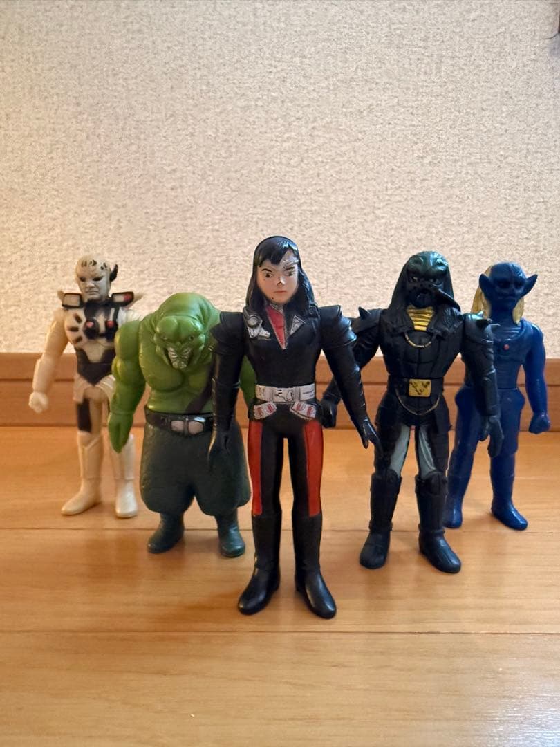 戦隊チェンジマン♡ソフビ フィギュア 6体セット