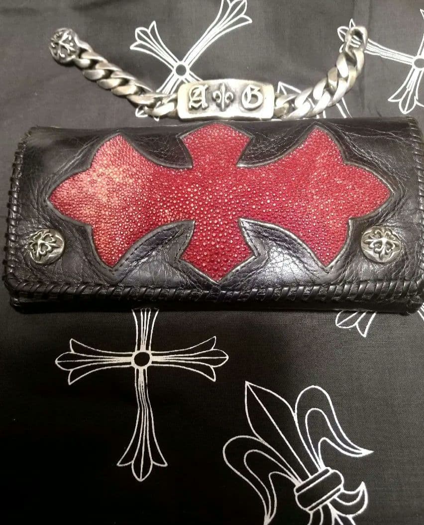 ◇A＆G Biker Wallet✩スティングレイウオレット◇