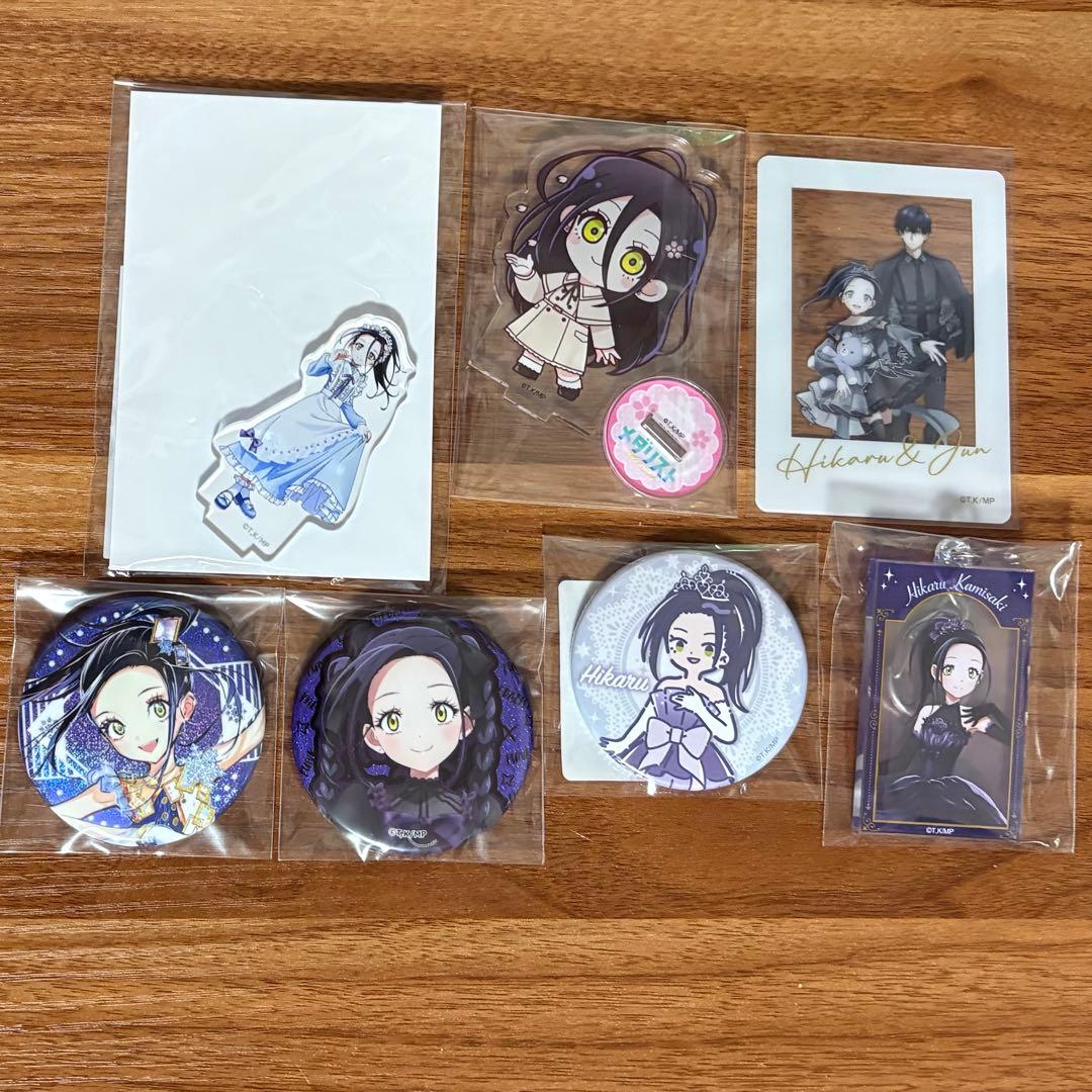 メダリスト 狼嵜光 メダリスト展 カラ鉄 フローズンカフェ 缶バッジ