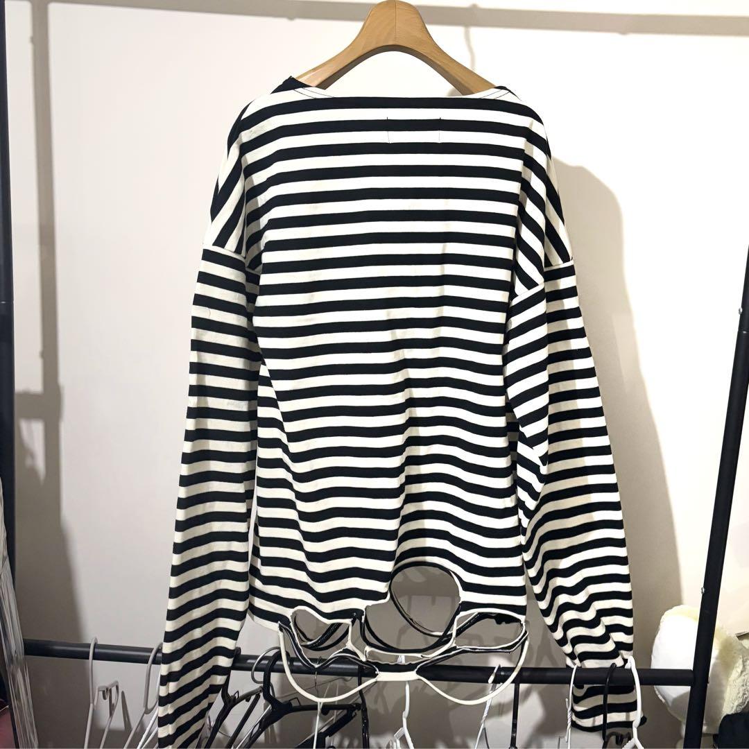 GRANCY 総柄ラインストーングラフィックロンT （M） - メルカリ