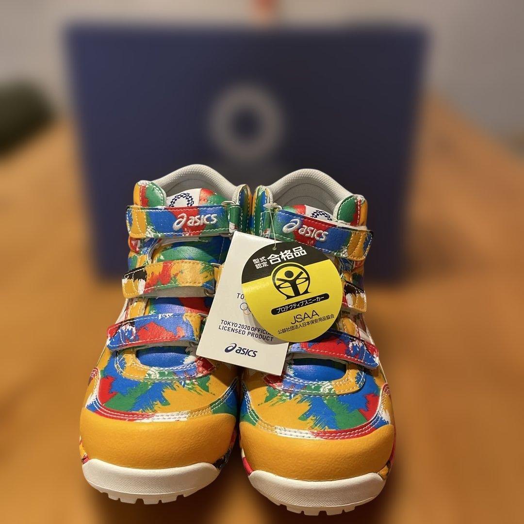 asics 東京2020オリンピック公式ライセンス商品 安全靴 25.0cm