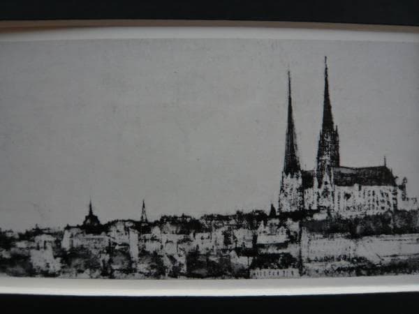 香曽我部暁彦　シャトル遠望　レゾネより　状態良好　新品額付