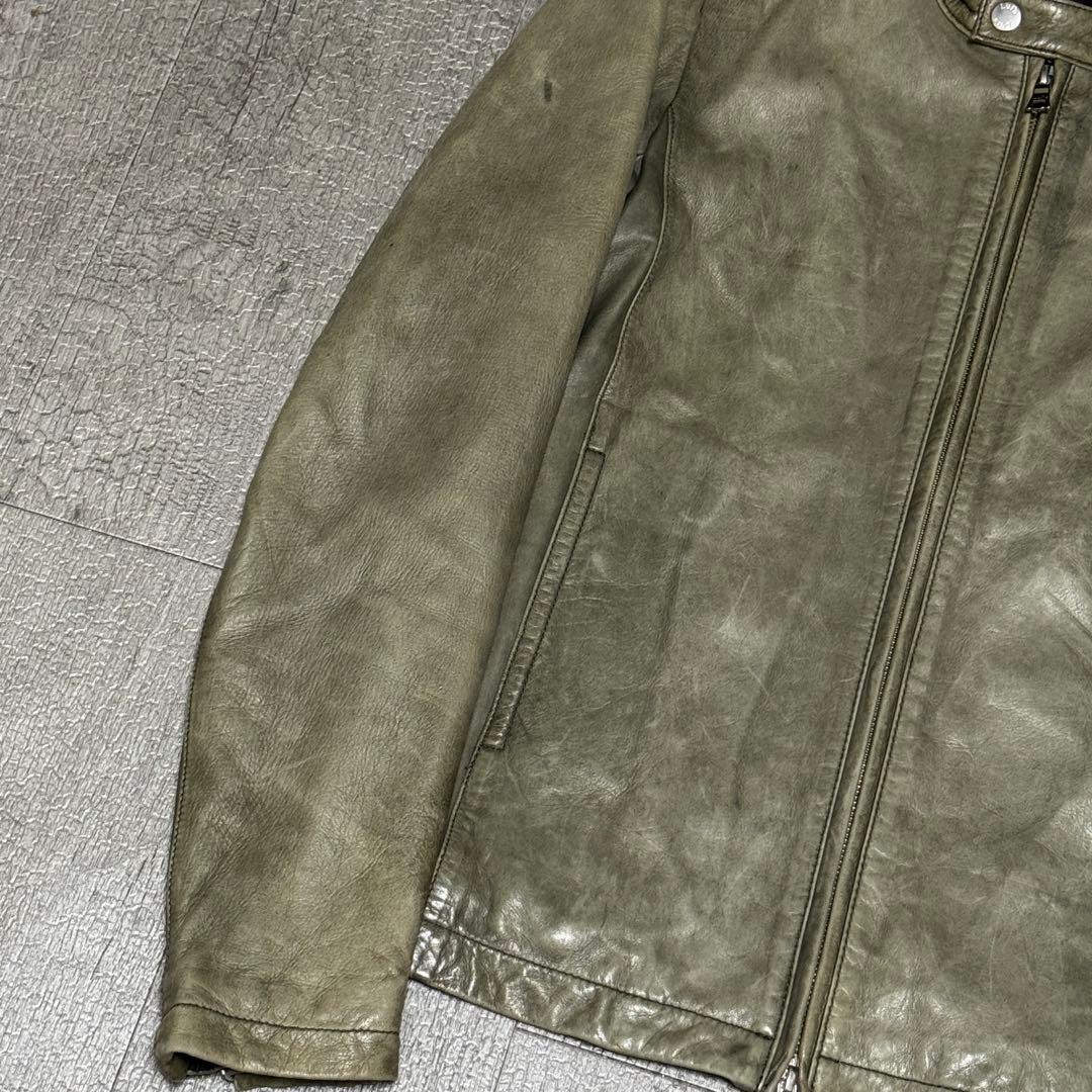 90sy2k ルイスレザー ビンテージ加工 アーカイブ アメカジ 上質 激レア