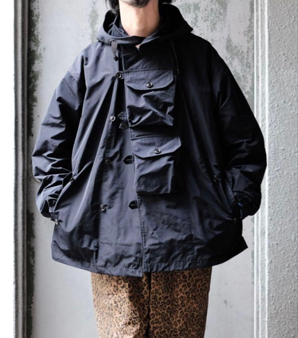 エンジニアドガーメンツ MTジャケット PCポプリン Dネイビー L USA製