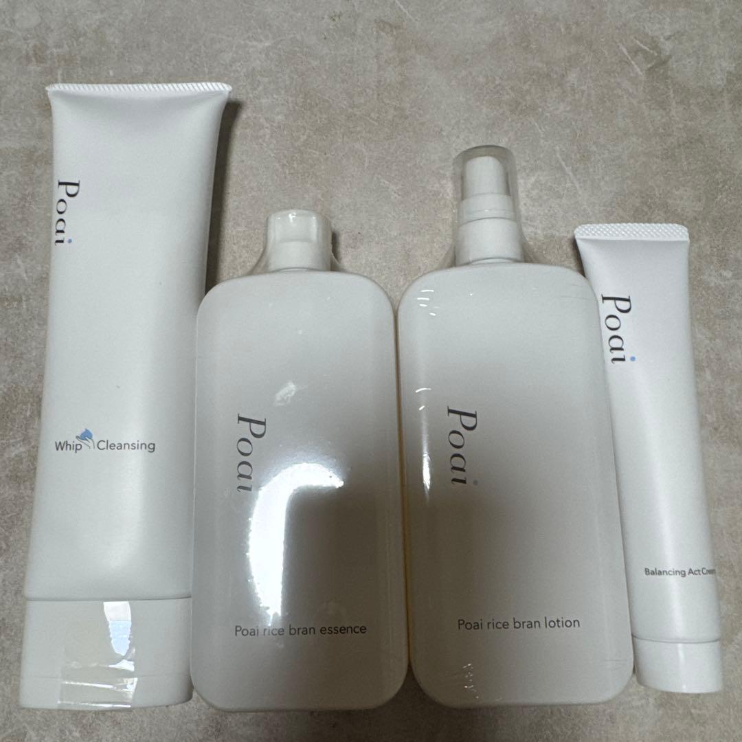 【未開封新品】Poai クレンジング、化粧水、保湿クリームセット