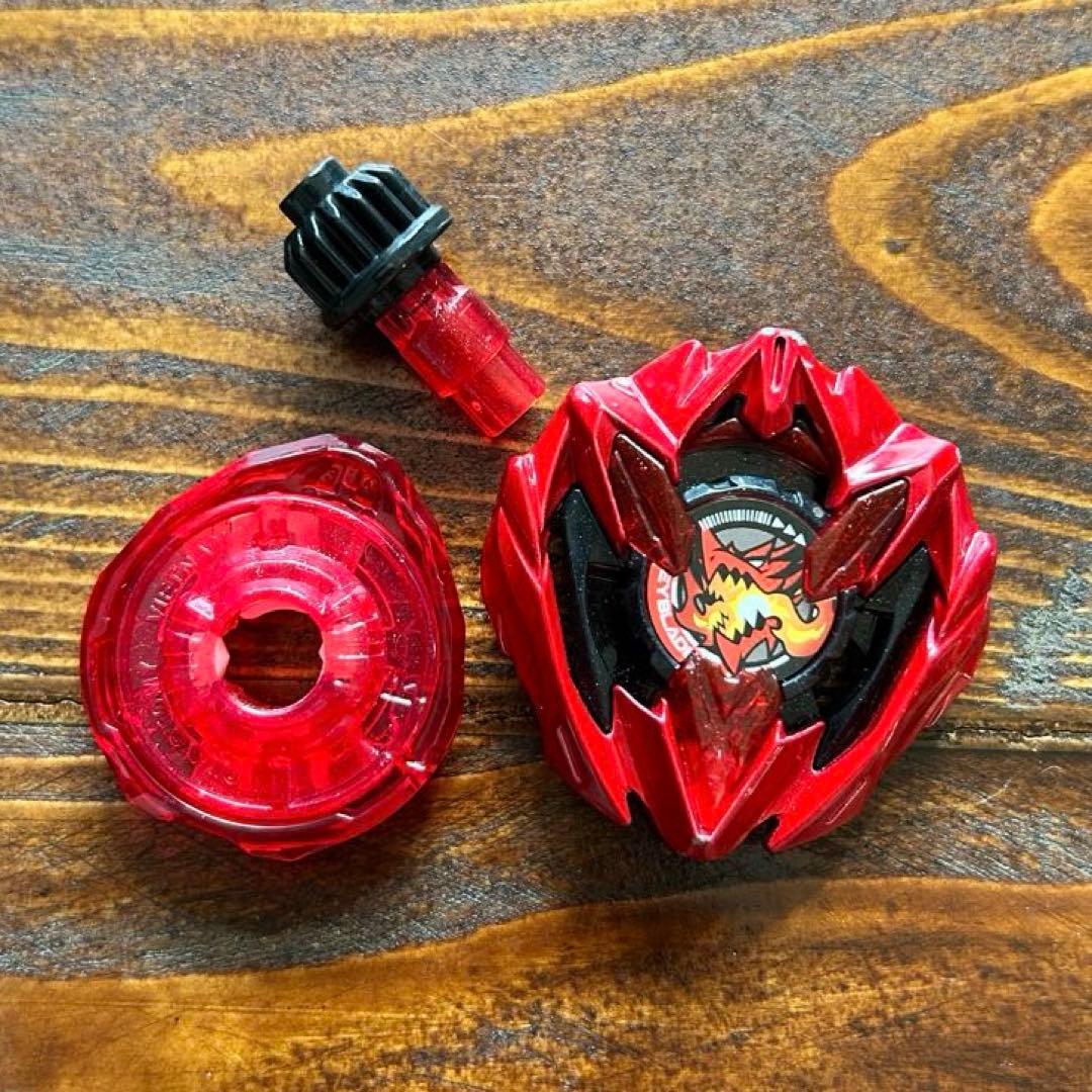 ベイブレードX ドランバスター 中古　1-60A メタルコート　レッド