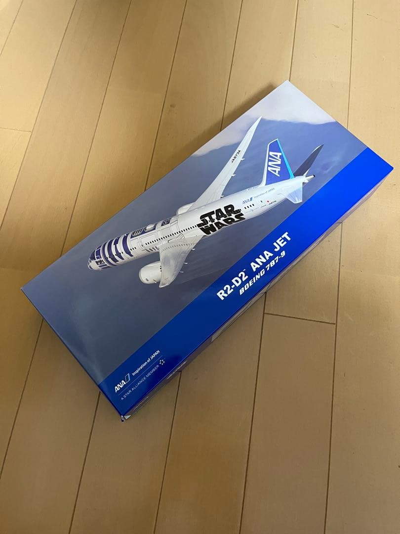 レア！非売品！ANA JET STAR WARS R2-D2 1/200スケール