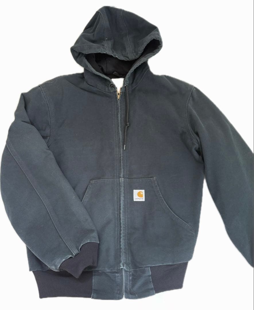 Carhartt ダークグレー フード付きジャケット