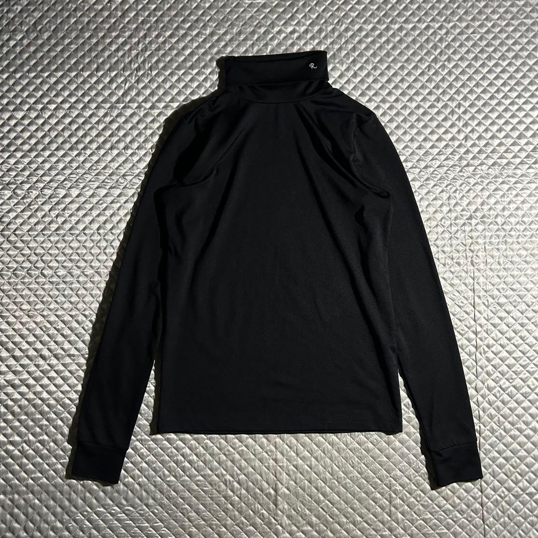 06AW 00s ARCHIVE RAF SIMONS ハイネックカットソー 黒