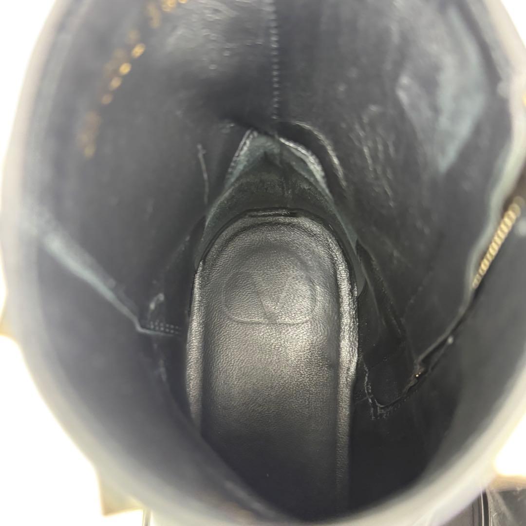 VALENTINO ヴァレンティノ　23.5cm 36.5 ユニークフォーム　黒