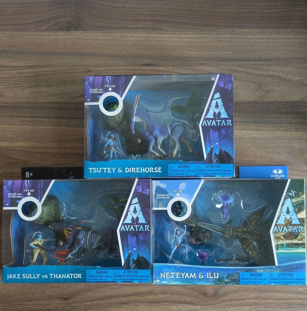 アバター　フィギュア　３点　ホットトイズ　ツーテイ&ダイヤホース　ジェイク