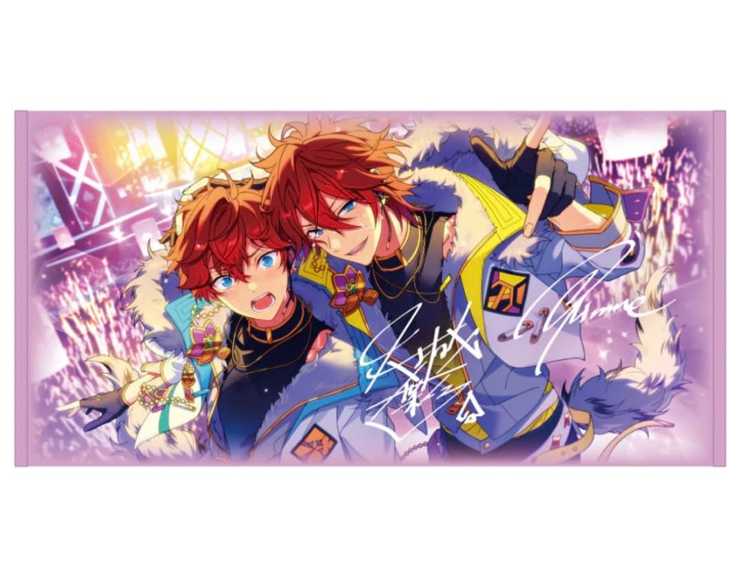 グラフィックバスタオル ver.DUAL 天城一彩＆天城燐音 あんさんぶるスターズ ！！ ビジュアル バスタオル Vol.3 13. 天城 燐