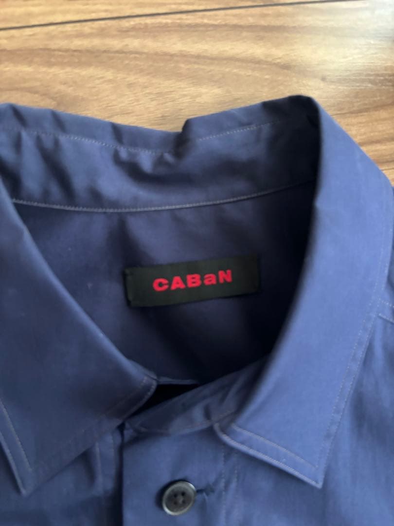 CABaN コットン エンブロイダリー ブルゾン Mサイズ ネイビー - メルカリ